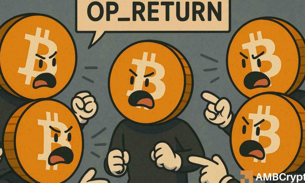 Is Bitcoin Becoming an Altcoin? OP_Return Change Sparks Community Division