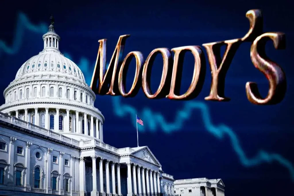 Crypto Market on Alert Following Moody’s Downgrade of US Credit Rating