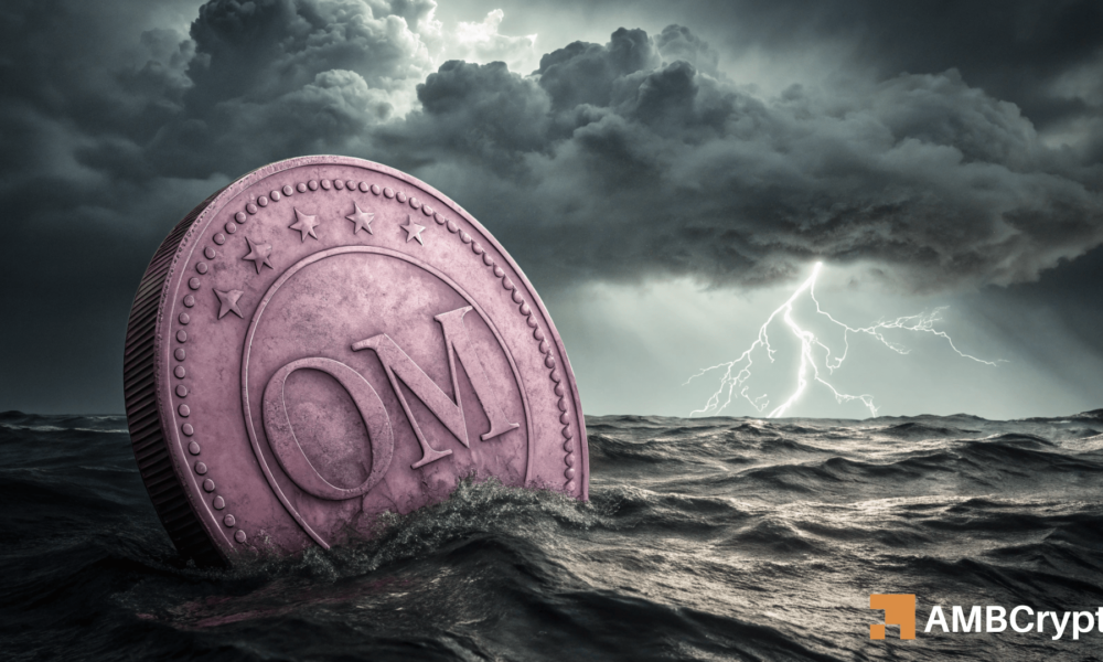 Mantra Falls Below $0.50 After Major Whale Sell-Off: Can OM Bounce Back?