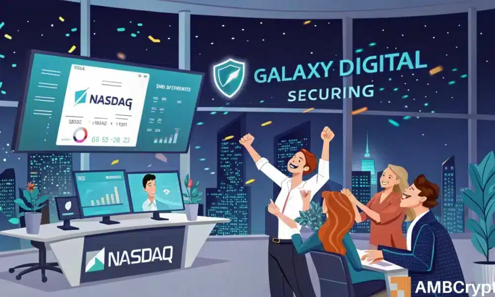Galaxy Digital Achieves Nasdaq Listing After Four Years: ‘$GLXY’