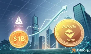 Ethena’s sUSDe Yields Attract Liquidity: Is AAVE Facing a Bearish Trend?