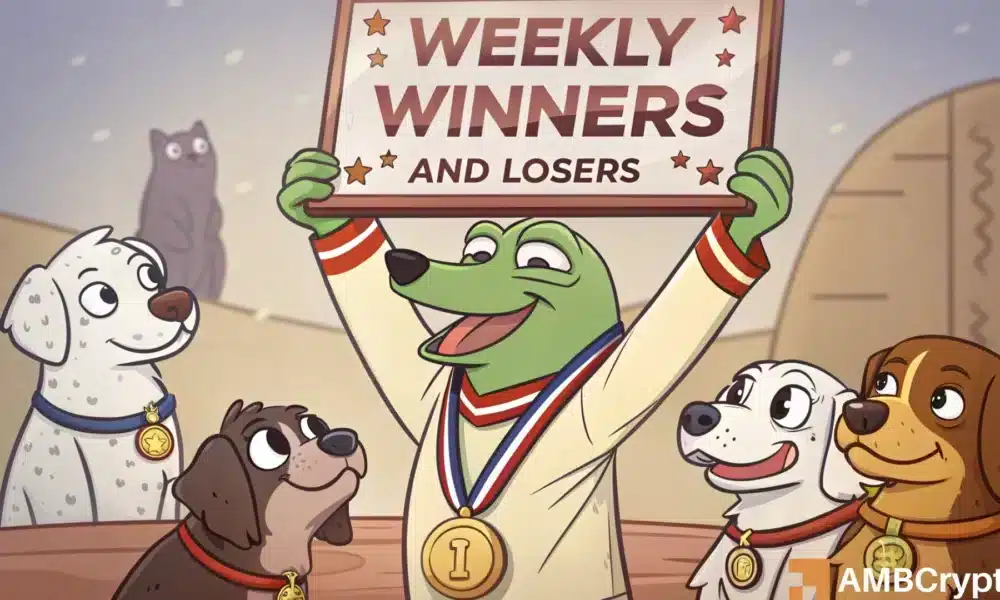 Weekly Winners and Losers in the Crypto Market – PEPE, WIF, LAYER, DEXE