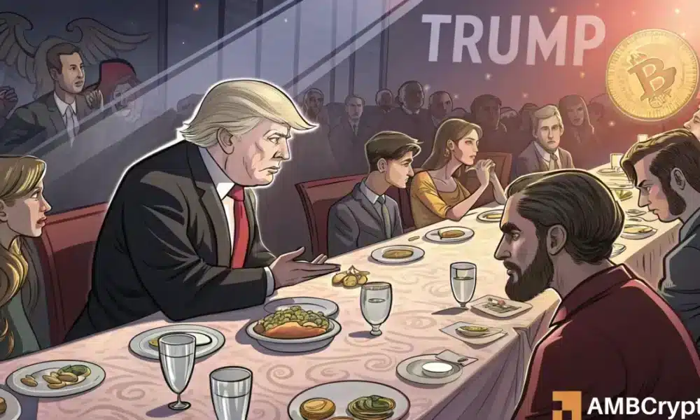 $394 Million Spent by 200 Trump Crypto Investors on Gala Dinner Amid Rising Concerns