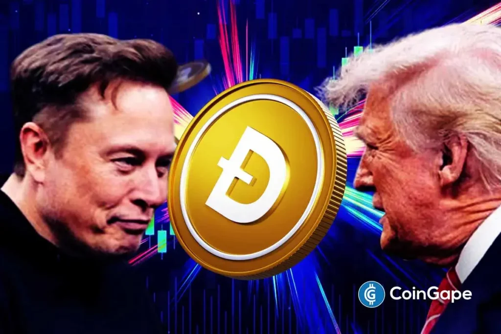 Dogecoin Price Pattern Suggests 125% Potential Despite Elon Musk and Trump Feud