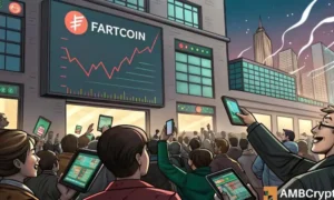 Fartcoin Soars 18% to Reach a Monthly High of $1.48