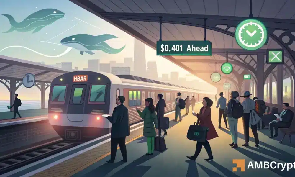 Charting Hedera Crypto’s Path to $0.401 as Whales Make a Comeback