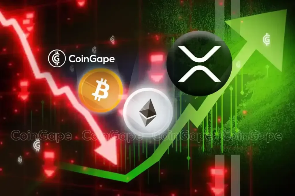 Bitcoin, Ethereum, and XRP Recover as Markets Anticipate Three Fed Rate Cuts