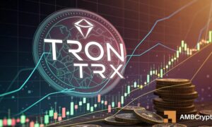 TRON Sees 6.23M Address Increase Despite Price Drop – Will TRX Reach $0.32?