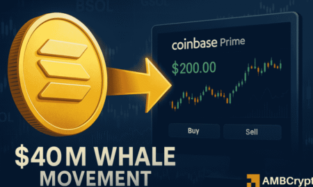 Solana Whale Transfers $40M for the First Time in 5 Years: Profit-Taking or Providing Liquidity?