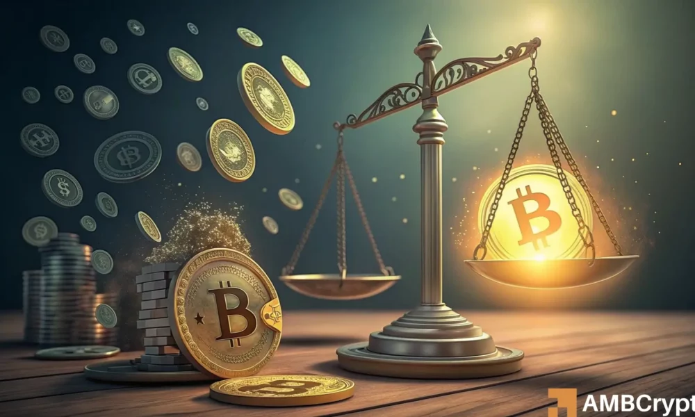 Altcoin Volume Reaches 51%: However, Increasing BTC Dominance Poses This Risk for Alts