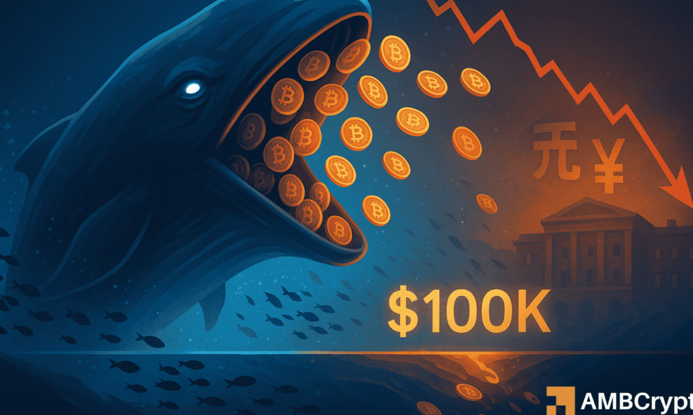Bitcoin Whales Accumulate 45K BTC While Long-Term Holders Sell 815K