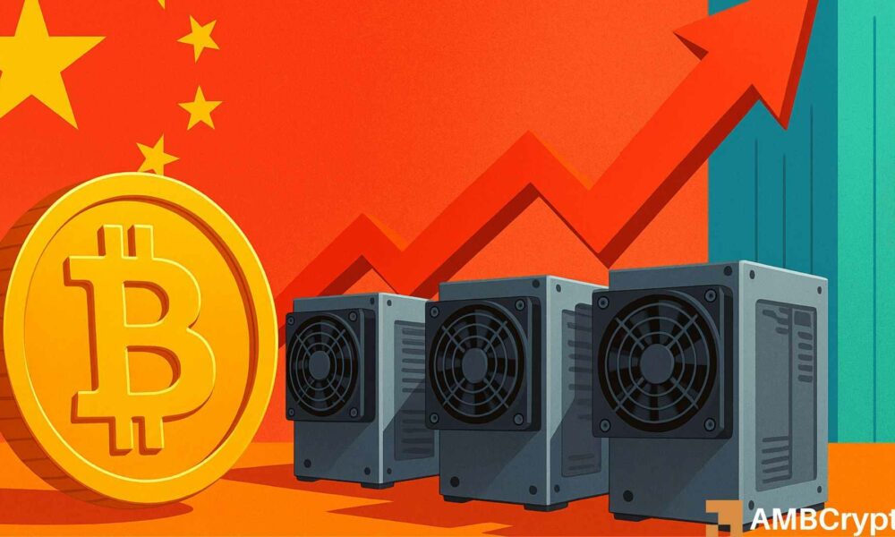 How China Regained Its Bitcoin Mining Share Despite the 2021 Ban