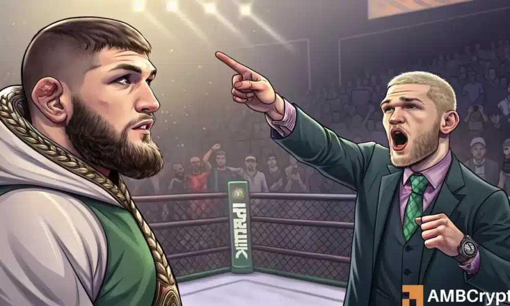 Khabib’s $4.4M NFT Sale Ignites Feud as McGregor Calls it a ‘Crypto Scam’
