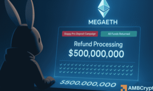 MegaETH Refunds Entire $500M Following ‘Careless’ Pre-Deposit Campaign