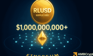 Ripple’s RLUSD Stablecoin Surpasses $1 Billion on Ethereum Amid Growing Regulated Demand