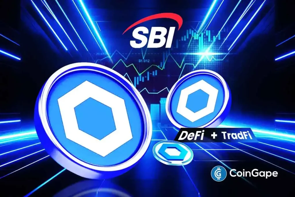Chainlink Price Aims for $20 as SBI Digital Markets Collaborates to Connect Traditional Finance and DeFi.