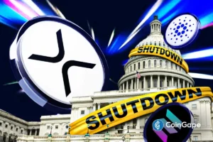 How Solana, XRP, and Cardano Are Responding to the Record-Length U.S. Government Shutdown