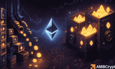 Ethereum Supply on Exchanges Drops to 2016 Levels as Institutions Quietly Accumulate