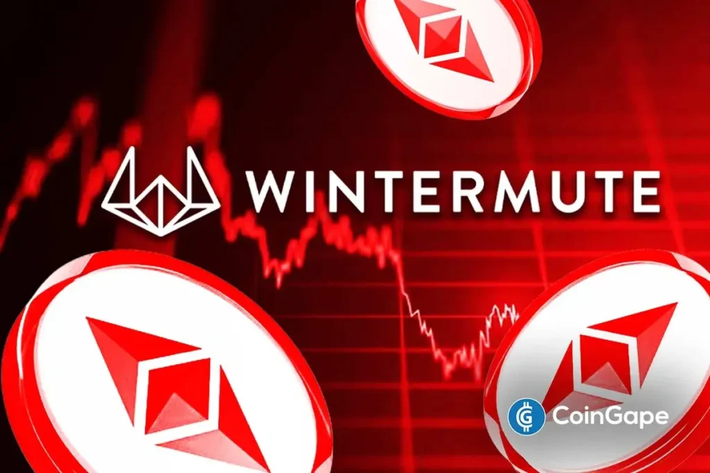 Ethereum Price Faces Risk of Falling to $2,500 Amid Continued Wintermute Sell-Off