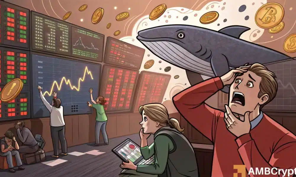 Bitcoin Whale Sells 2,000 BTC Valued at $180.33 Million
