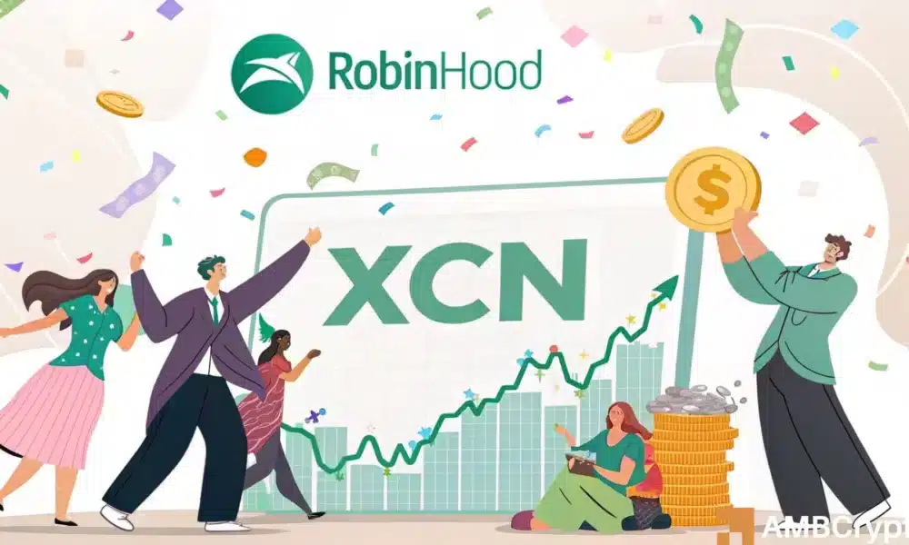 Onyxcoin Listed on Robinhood, Surges to $0.00695.