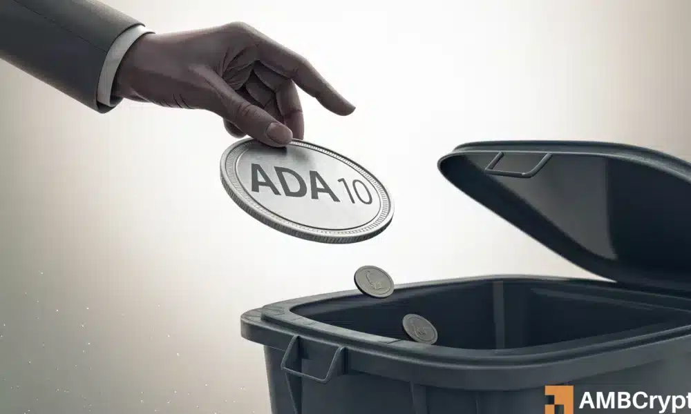 Cardano Eliminates All Gains from Election Rally—Can ADA Maintain Its Top 10 Position?
