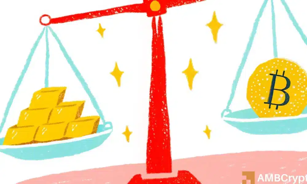 On-chain Gold Surpasses $4B as Investors Bypass Bitcoin – Here’s Why