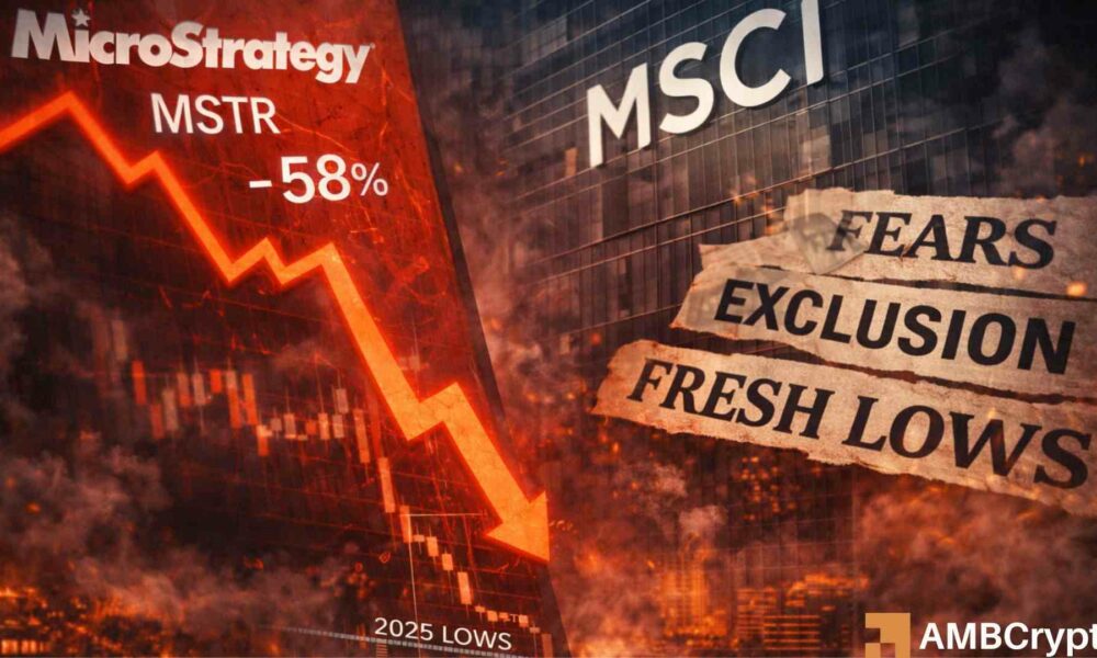 Strategic Stocks Decline as MSCI Decision Approaches – What’s Next for MSTR?