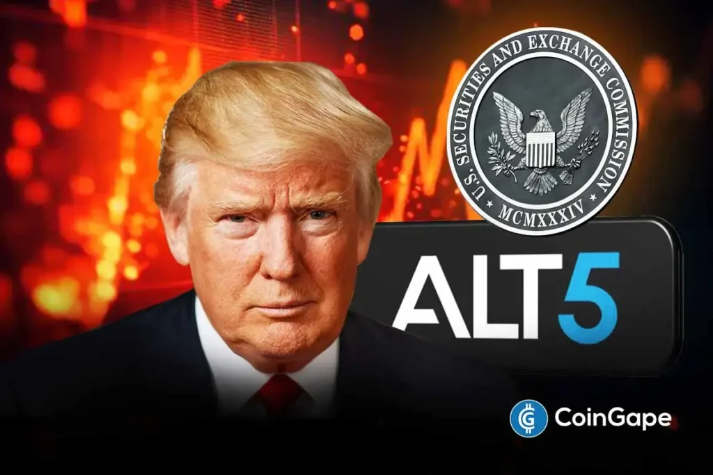 Trump-Backed Alt5 Sigma Faces Scrutiny Over Potential SEC Rule Violations, New Report Indicates