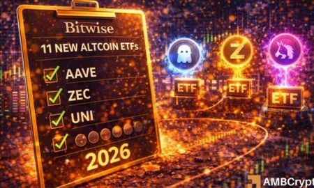From AAVE to HYPE: Bitwise Makes a Move on Altcoins with 11 Crypto ETF Filings