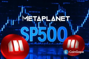 Prices of MSTR, Metaplanet, and the S&P 500