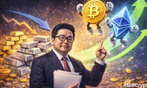 Tom Lee of Bitmine: Cryptocurrency Could Rise Once Gold and Silver Stabilize
