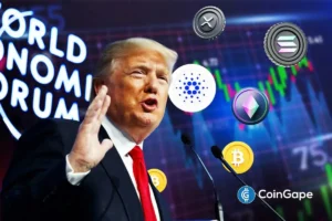 Why Prices of BTC, ETH, XRP, SOL, and ADA Might Respond to Trump’s Davos Speech Tomorrow