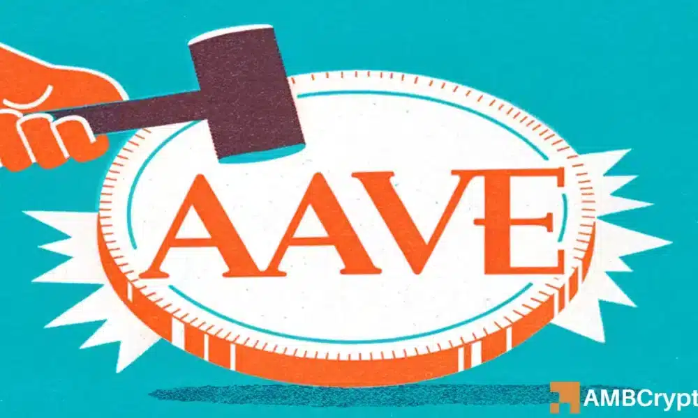 AAVE Rises 12% with $589M in TVL Growth – But One Key Metric Suggests Caution!