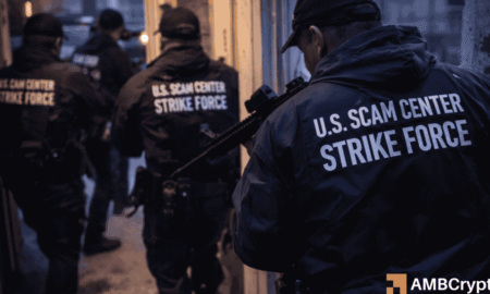 Scam Center Strike Force Seizes $580 Million in Crypto in Just Three Months