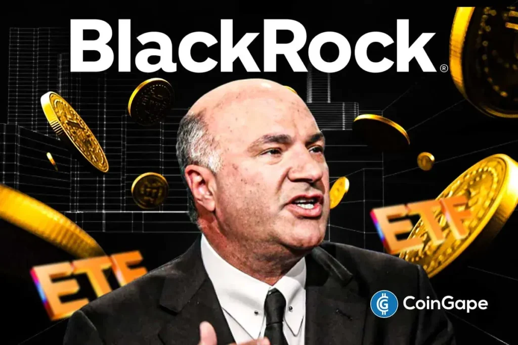 BlackRock Indicates BTC Sell-Off as Kevin O’Leary Predicts Drop in Institutional Demand