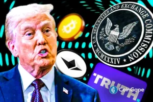 Trump’s Truth Social Files for Bitcoin, Ethereum, and Cronos Crypto ETFs Amid Institutional Withdrawals
