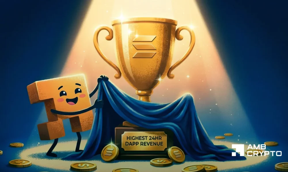 Solana Leads in DApp Revenue: Is Effective Monetization Attracting Institutional Interest?