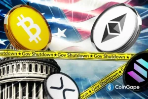 BTC, ETH, XRP, and SOL Rally Despite US Government Shutdown