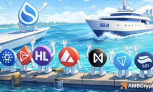 SUI Leads 2026 L1 Trading Volume with $43B – Implications for Price