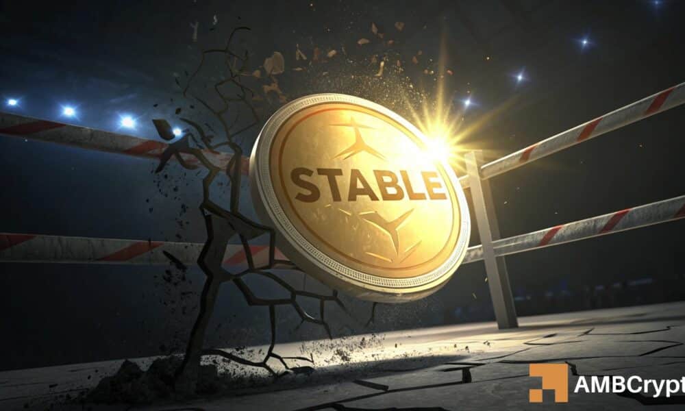 Stable Price Prediction: This Bullish Pattern Aims for a Rise to $0.045!