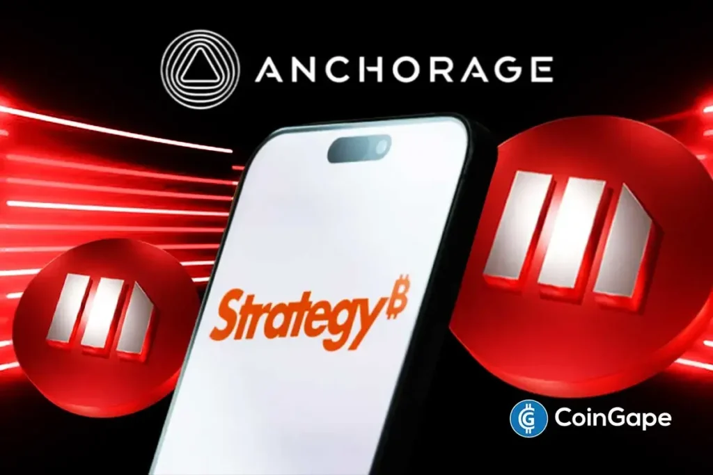 First Crypto Bank Anchorage Adds STRC Stock to Portfolio as MSTR Value Declines