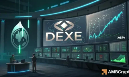 DeXe Whale Accumulation Reaches ‘Alarming’ Rate: Is a Rally to $10 Next?