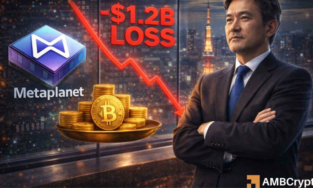 “We Will Never Sell”: Metaplanet Remains Steadfast as Bitcoin Losses Exceed $1.2 Billion