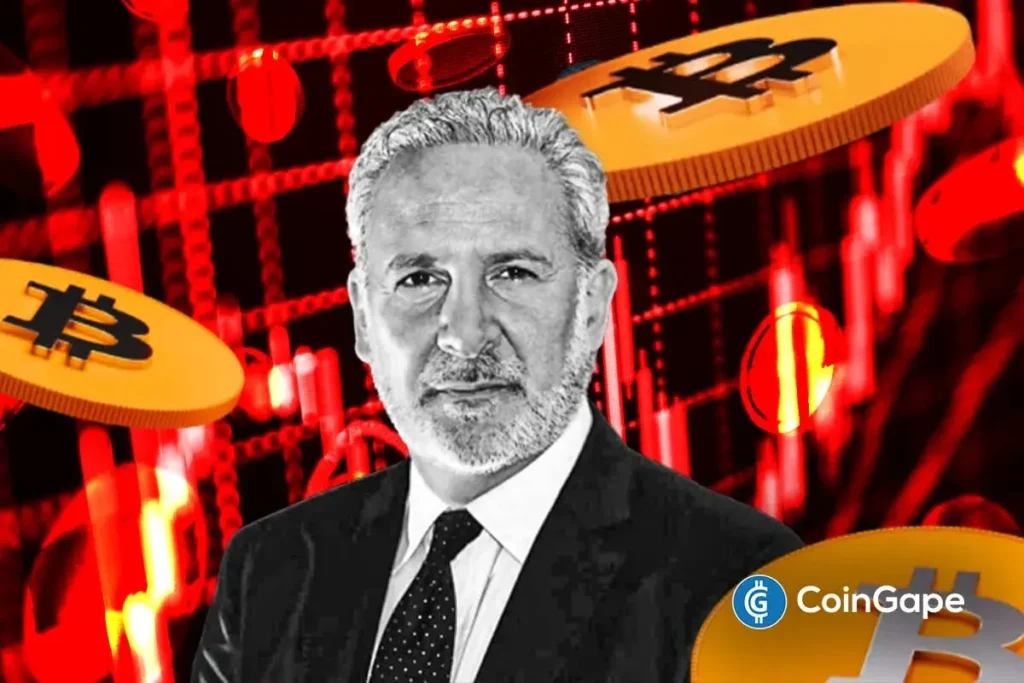 Sell Bitcoin Now: Peter Schiff Predicts Additional BTC Price Plunge to $20K
