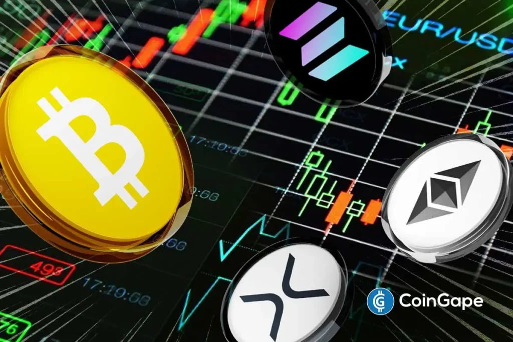 Will Bitcoin, ETH, XRP, and Solana Bounce Back to Their Maximum Pain Price Amid Today’s Short Liquidations?