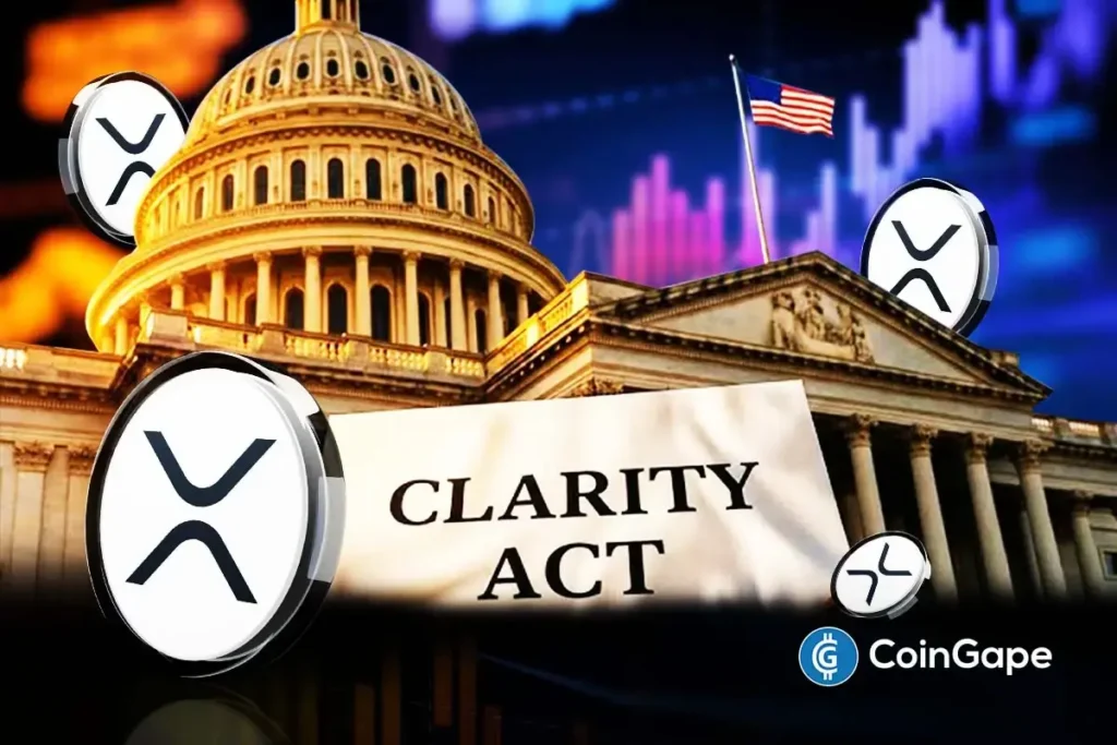 XRP Price Forecast as Chances of Clarity Act Passage Drop to 53%