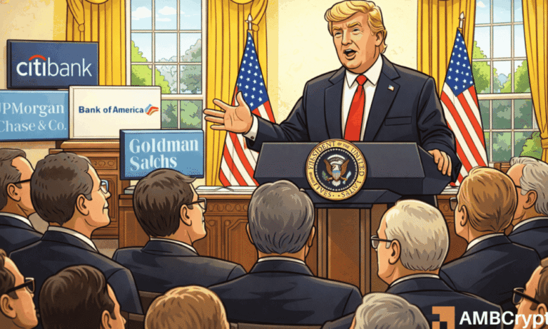 Trump Claims Banks Are Sabotaging Crypto Legislation as Clarity Act Talks Come to a Halt