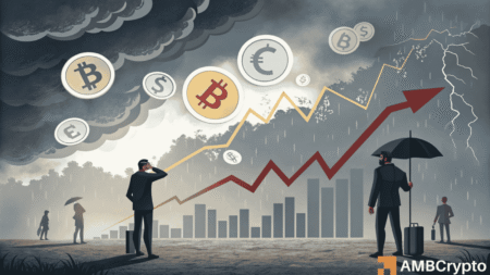 Crypto Prices Fall Alongside Stocks as Risk-Averse Sentiment Spreads Through Markets