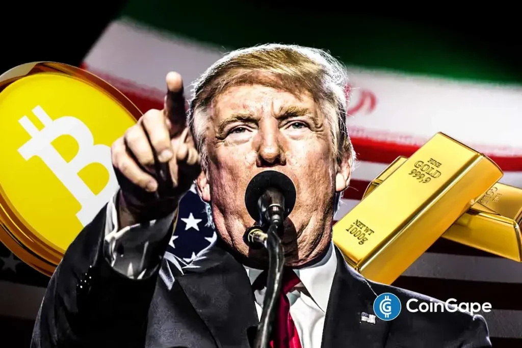 Bitcoin and Gold Dip as Trump Warns of ‘Unlimited Munitions Stockpiles’ for US-Iran Conflict